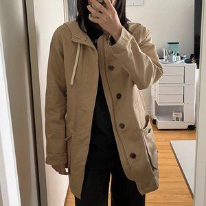 APC Hooded Short Trench Jacket